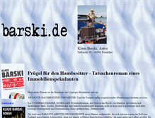 Tablet Screenshot of barski.de